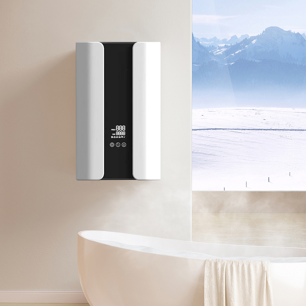 Falra szerelt 300 kádrú levegő friss szellőztető eszköz orvosi légtisztító yy-b-300