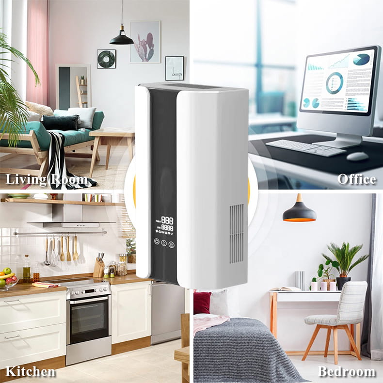 Falra szerelt orvosi légtisztítók az orvosi környezet javítása érdekében