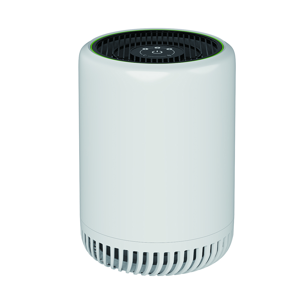 Érintőképernyő negatív ion háromsebességű szélsebesség-beállítási légköri lámpa UV lámpa intelligens légtisztító BKJ-15L